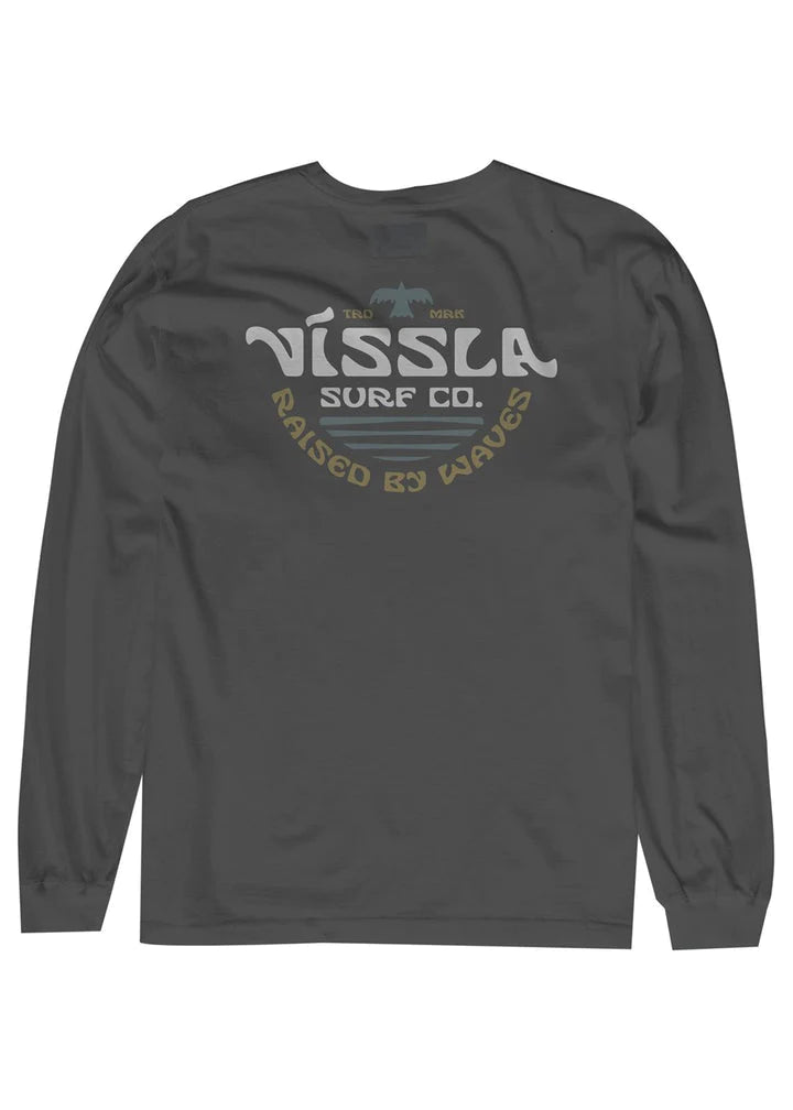 VISSLA WEST WINDS LS PKT TEE-PHA