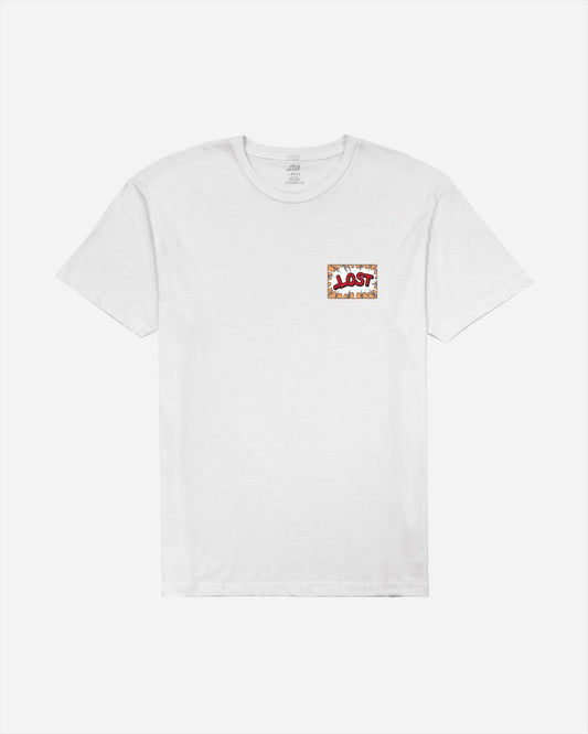 Lost No Waves Tee White