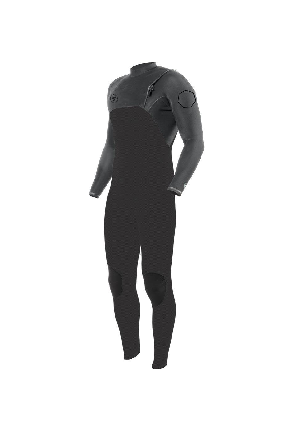 VIssla High seas II 3-2 No zip full suit - charcoal
