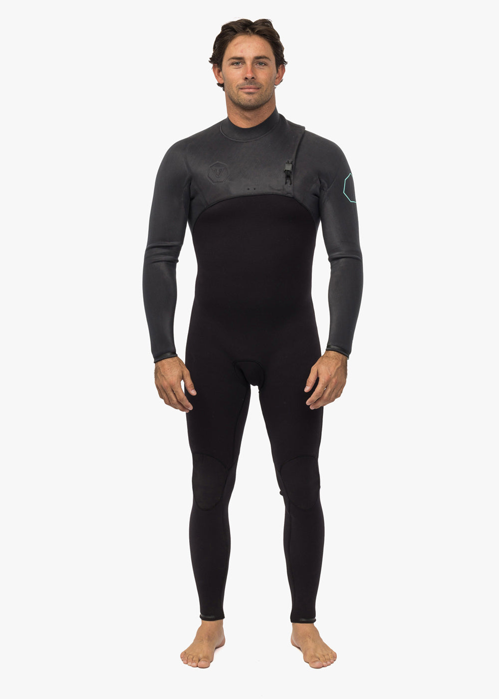 VIssla High seas II 3-2 No zip full suit - charcoal