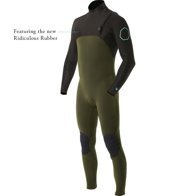 Vissla High seas 4/3mm no zip wetsuit - tarp