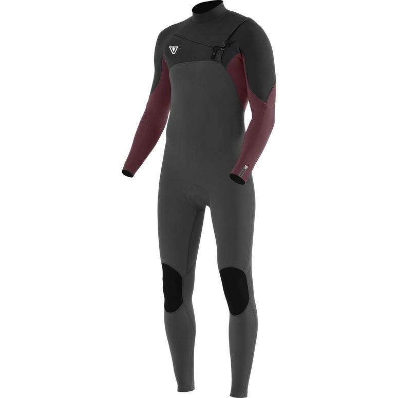 VIssla 7 Seas Comp 4-3 Chest Zip Full Suit - charcoal