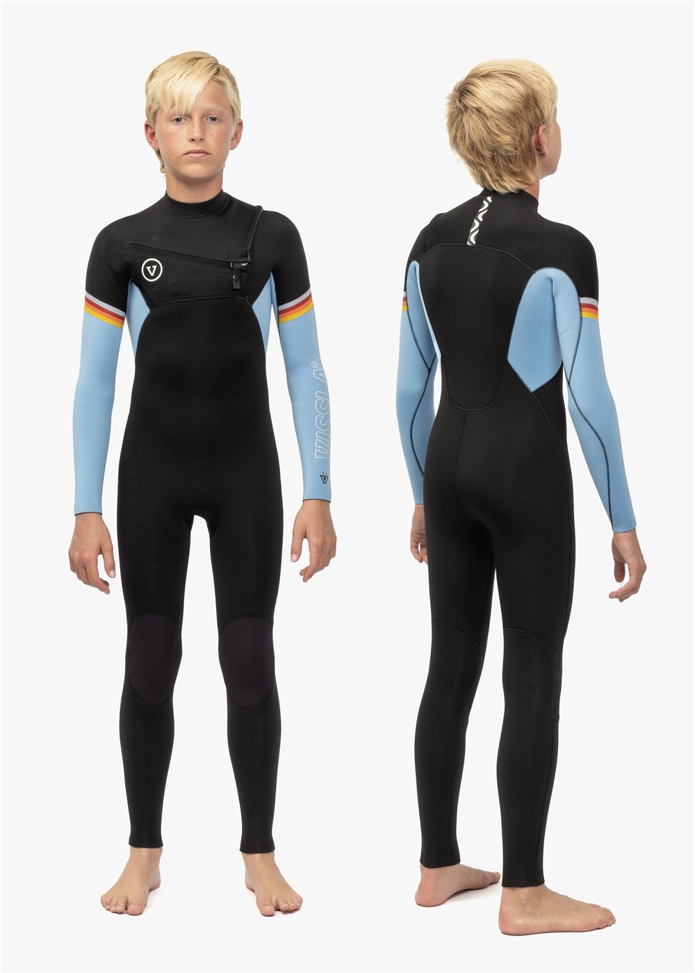 Vissla 7 Seas Boys Raditude 3-2 Full Chest Zip