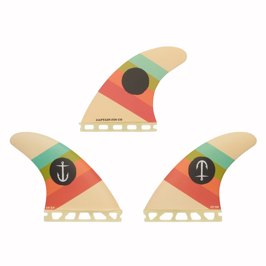 Captain Fin Co - CF Series Tri - XS/SM/MD/LG - Cream (Futures)