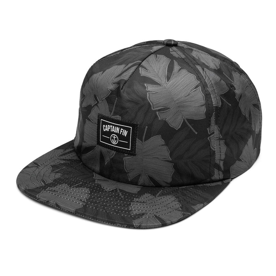 Captain Fin Co Windward Snapback Cap Black