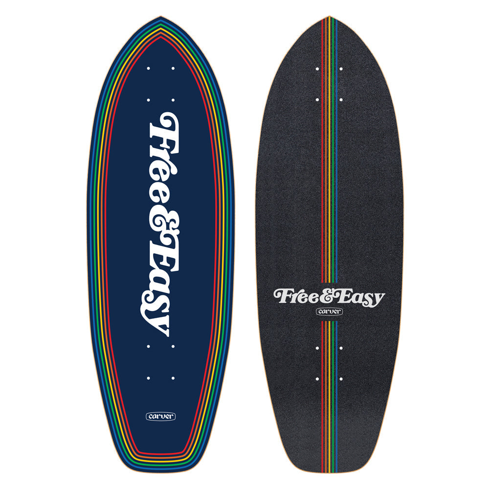 Carver 30.75" Free & Easy Prism - Deck Only Surfskate