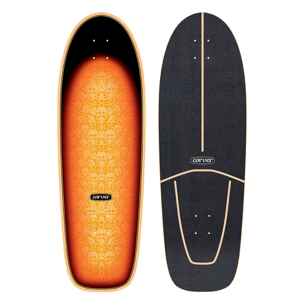Carver 31 1/4" Sunburst - Deck Only Surfskate