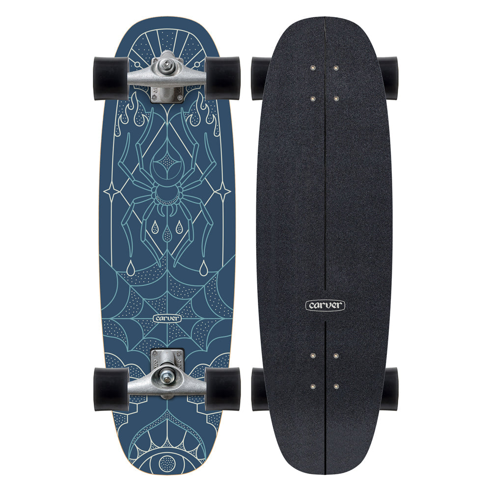 Carver 33" Blue Widow - CX Complete Surfskate