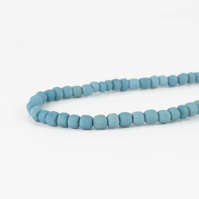 Pineeapple Isalnd Necklace-blueglass