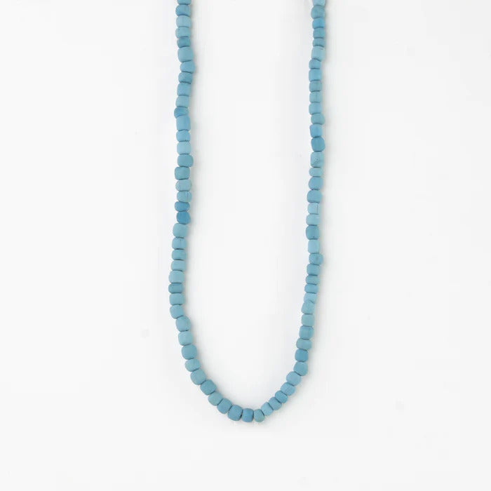 Pineeapple Isalnd Necklace-blueglass