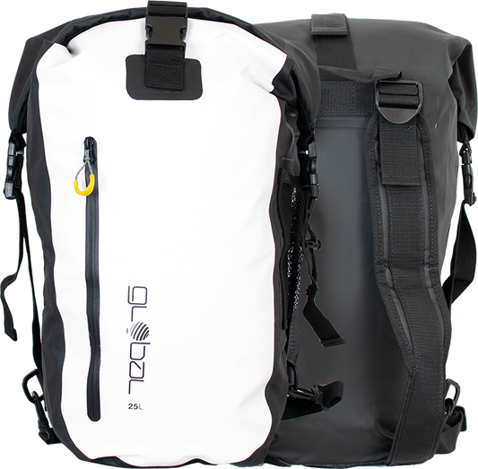 25ltr Global Dry Bag - TECH SERIES Back Pack with reinforced adjustable straps.
