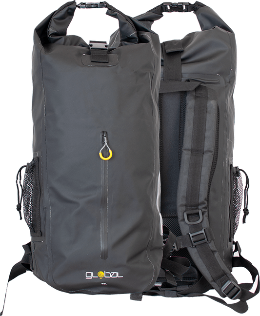 50ltr Global Dry Bag - TECH SERIES Back Pack with reinforced adjustable straps.