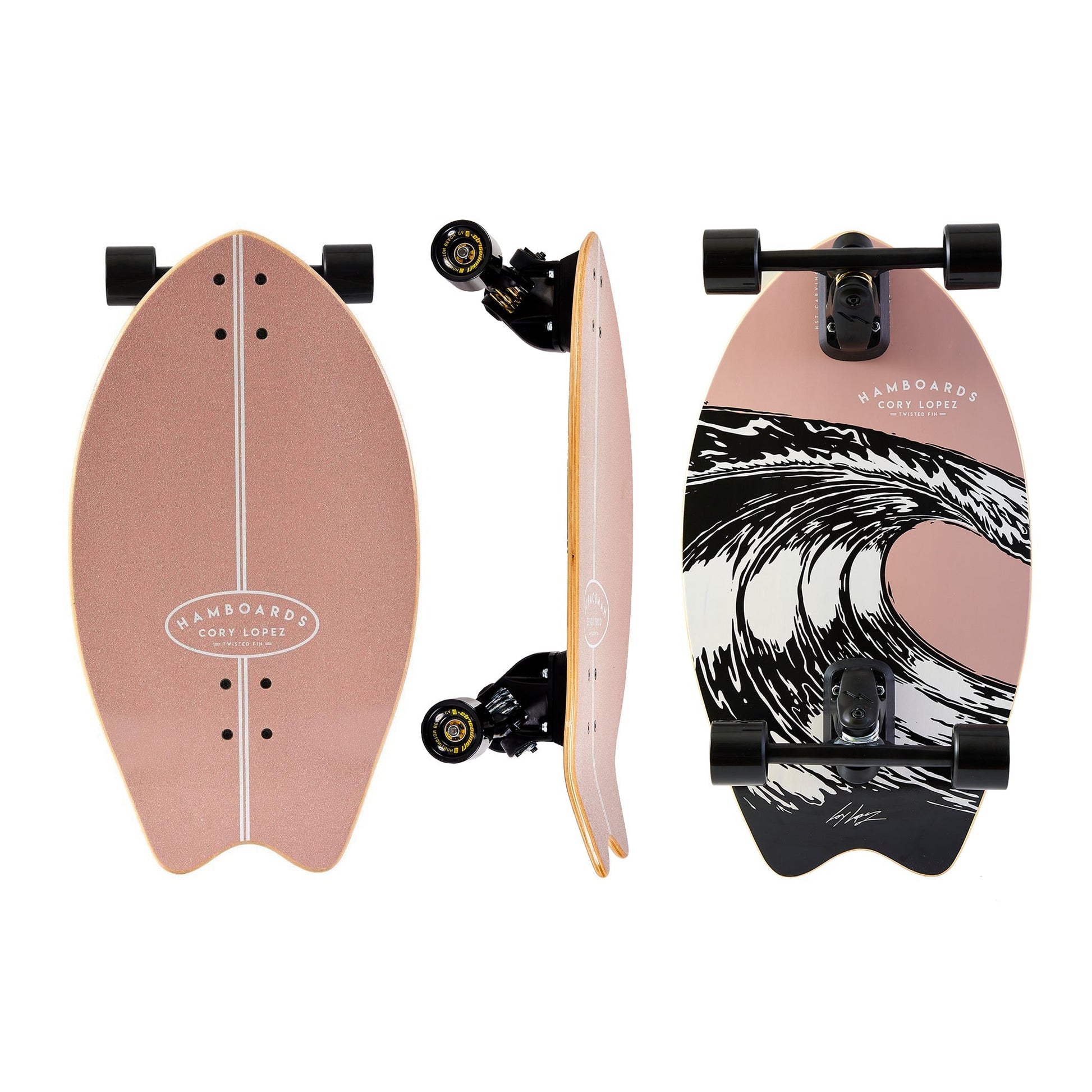 26" The Corey Lopez Twisted Fin - Pastel