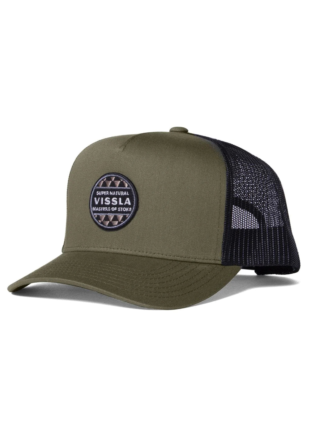 Vissla Solid Sets Echo Trucker Cap - Supernatural - Round Patch