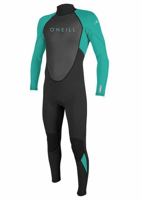 O'Neill Reactor 3mm / 2mm Back Zip - Junior BLACK/LIGHTBLUE