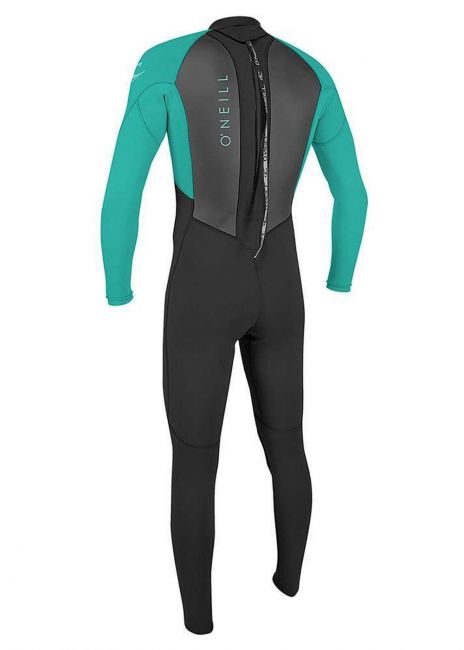 O'Neill Reactor 3mm / 2mm Back Zip - Junior BLACK/LIGHTBLUE