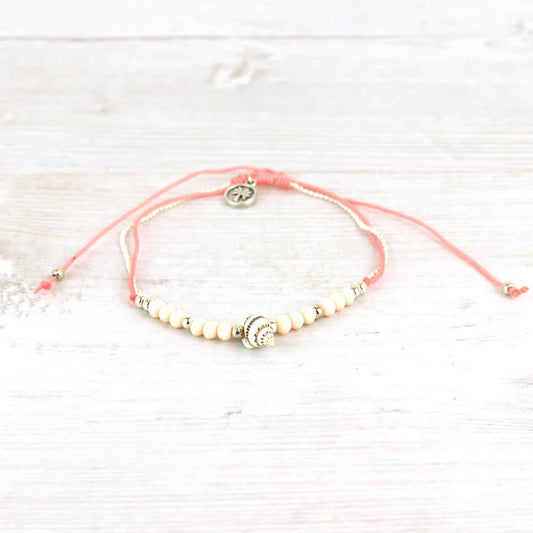 Pineapple Island Handcrafted beaded anklet