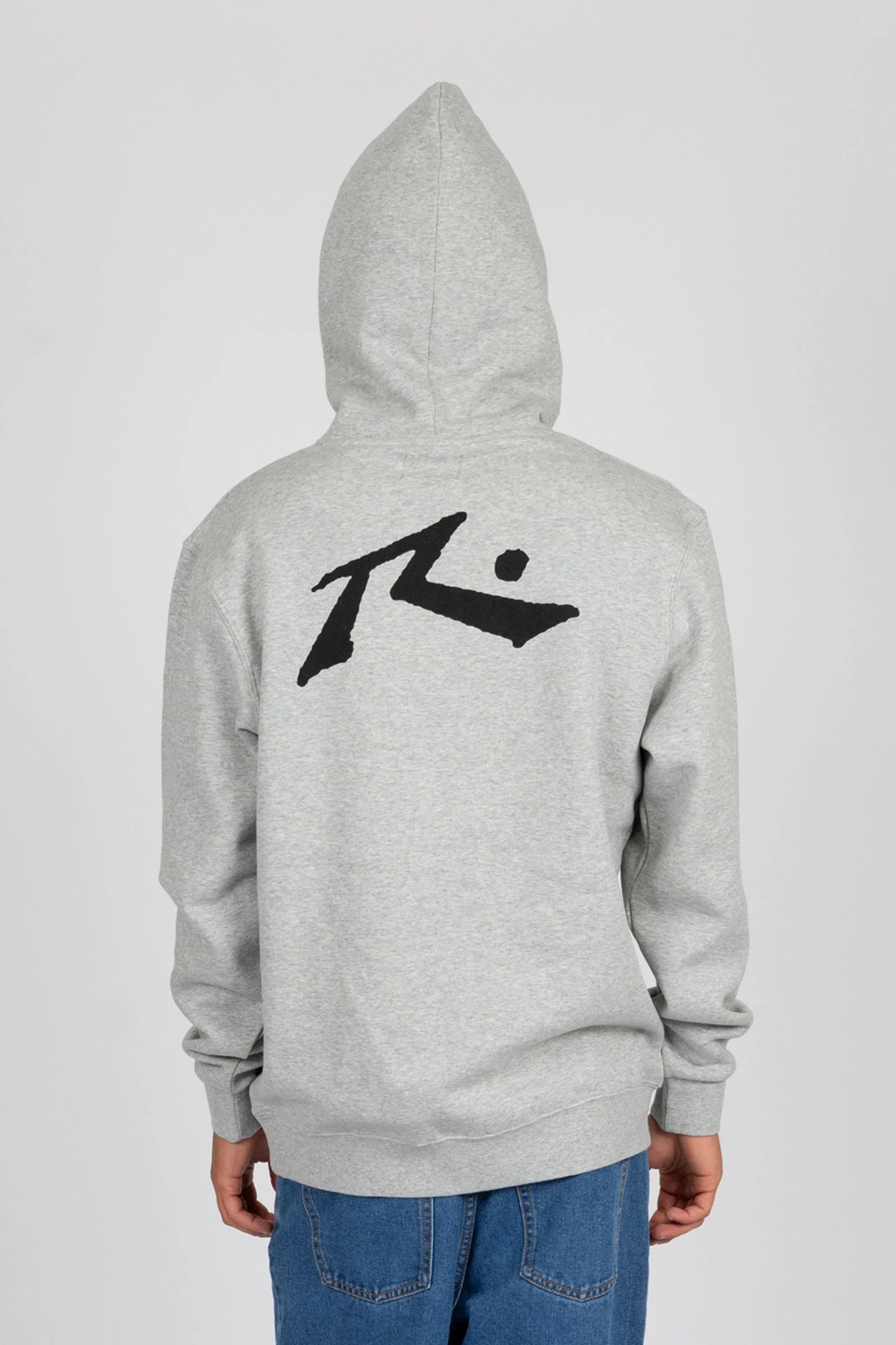 Rusty Base line hooded fleece Heather grey