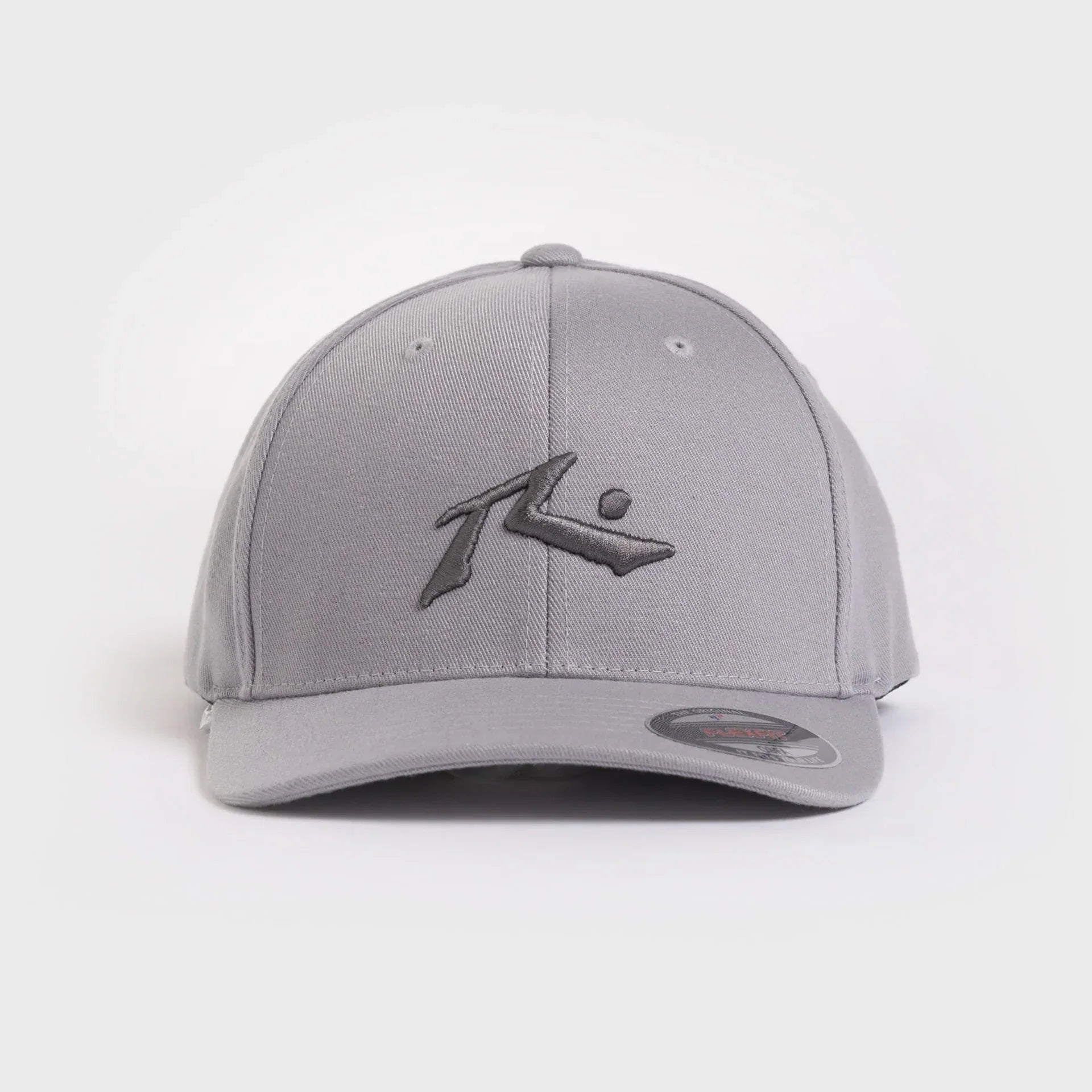 Rusty chronic 4 Flexfit cap Frost grey