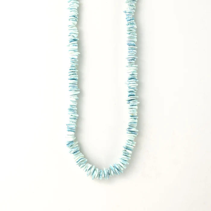 Pineapple Island Necklace-bluestone