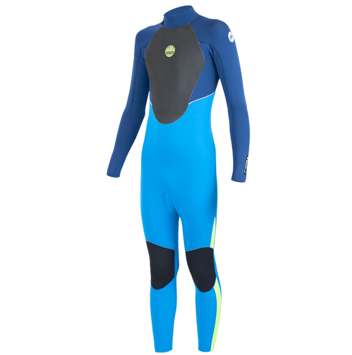 Alder Stealth 3mm / 2mm Full back zip - Junior BLUE