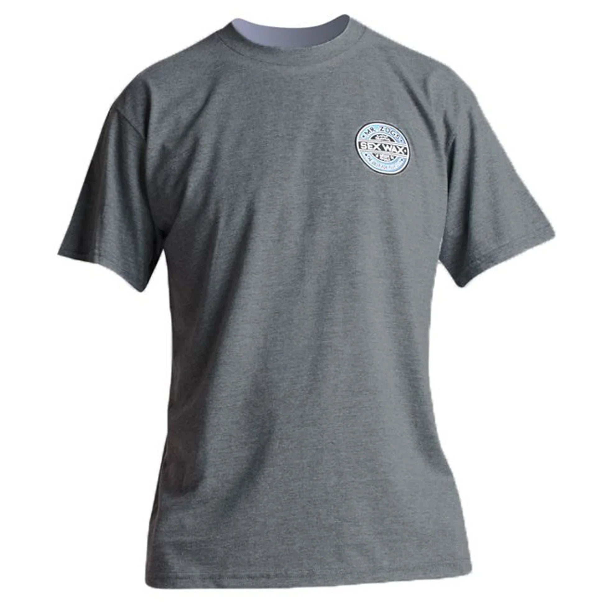 Sex Wax Blue Fade Logo T-Shirt Grey