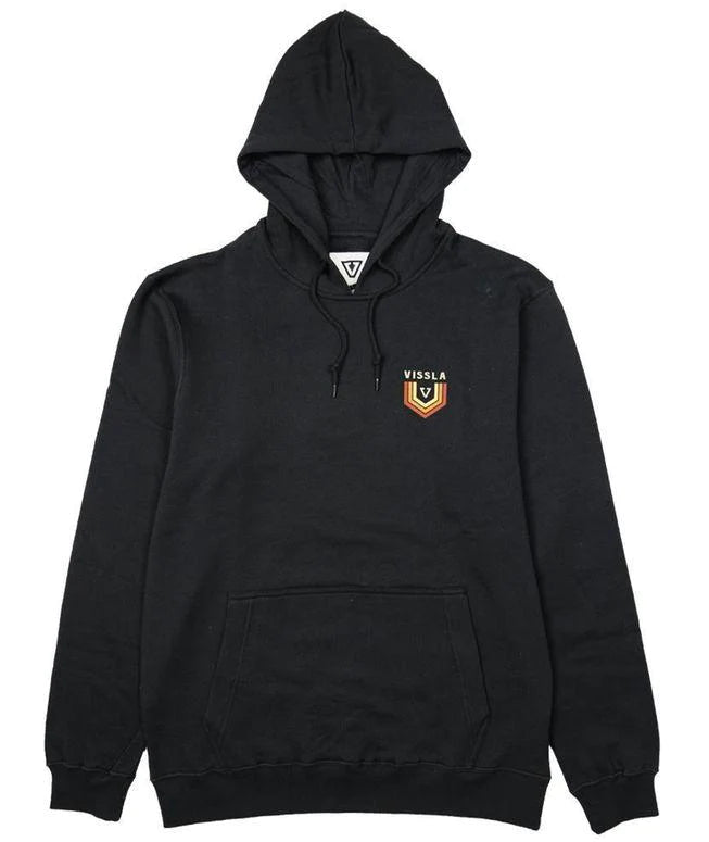 VISSLA EMBLEM ECO PO HOODIE - PHANTOM