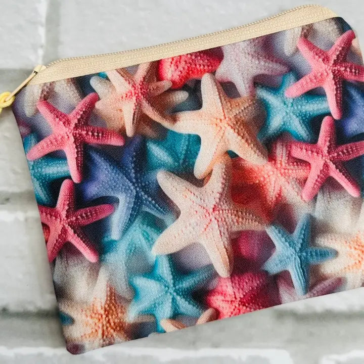 Jewlls Handmade Fabric Coin Purse Pouch Large