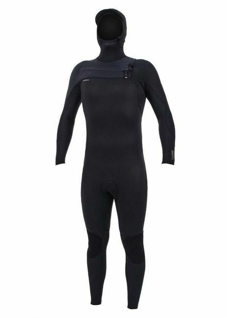 O'Neill - Mens - Hyperfreak 5/4+ FZ Hooded Wetsuit -Black         (NEW)