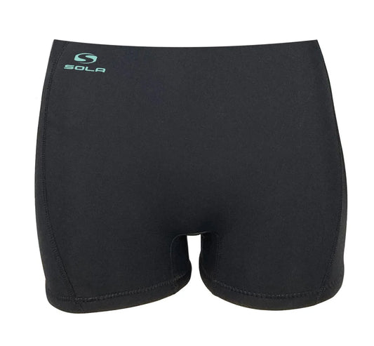 Sola ladies 2mm shorts - black
