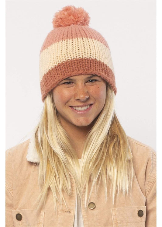 Sisstrevolution Arrowlynne Knit Beanie - rosie