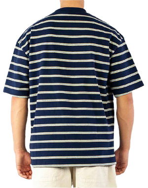 Rusty Inspectah Deck short sleeve Heavy tee, Navy Blue