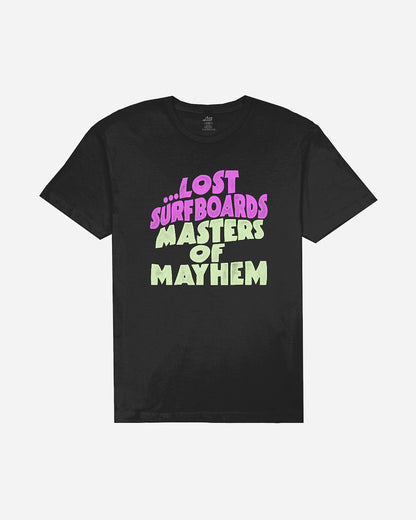 Lost Masters Of Mayhem Tee Black