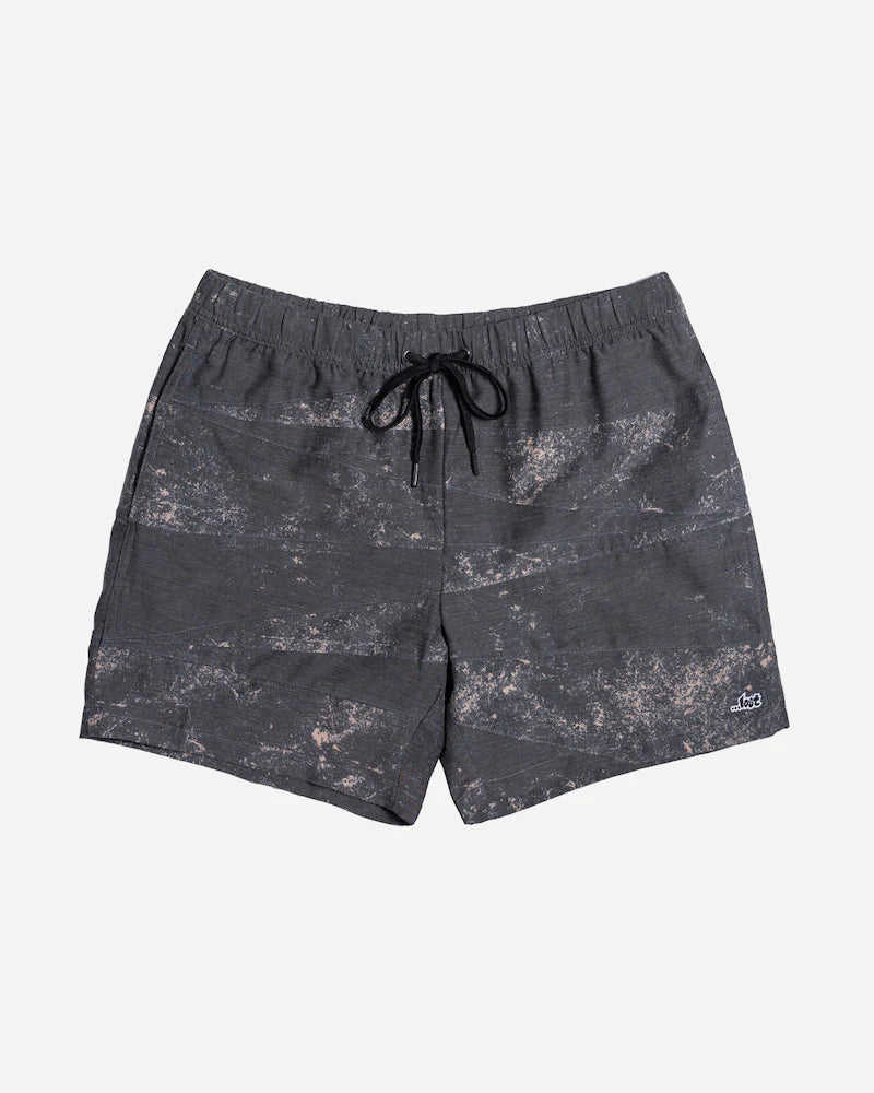 Lost Paneled Beach Shorts Wash Black