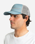 LOST SURFBOARD TRUCKER HAT - SEA FOG