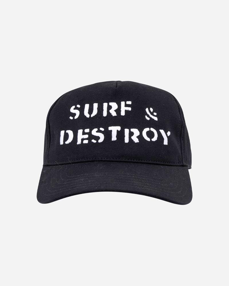 LOST SURF AND DESTROY SNAPBACK - BLACK