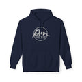 Porthcawl Marine Round Logo - Navy Hoodie