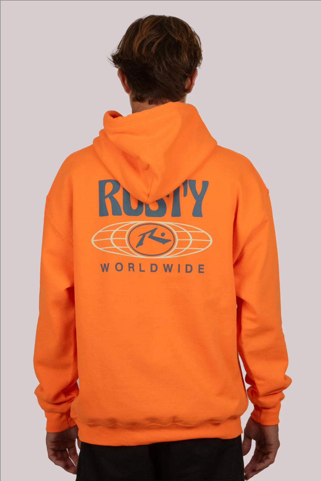 Rusty Surf Worldwide Hooded Fleece