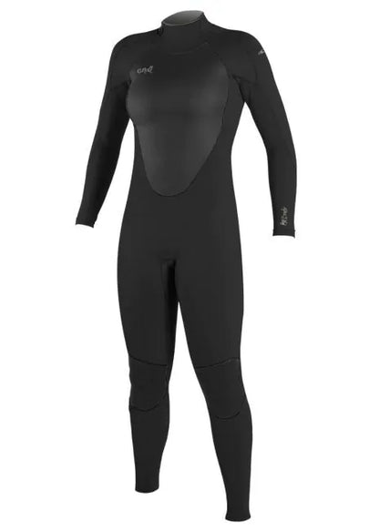 O'Neill EPIC 5/4MM Womens BACK ZIP FULL WETSUIT | BLACK