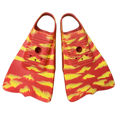 DaFin Swim Fins - Zak Noyle - Rescue - Orange & Yellow