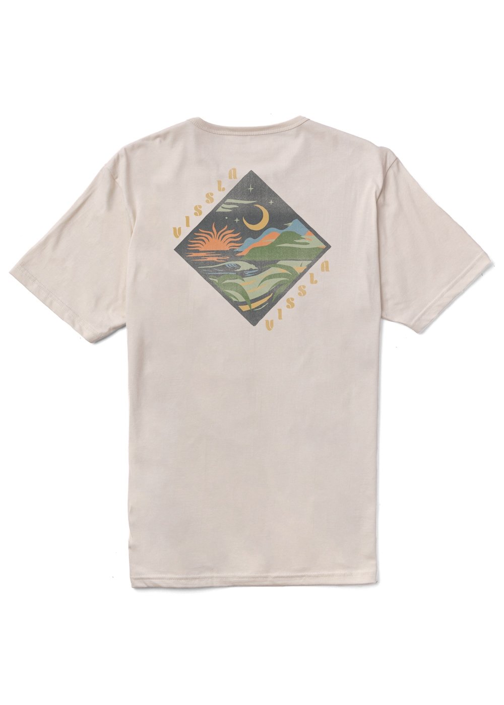 Vissla Seascape Organic Tee - Bone