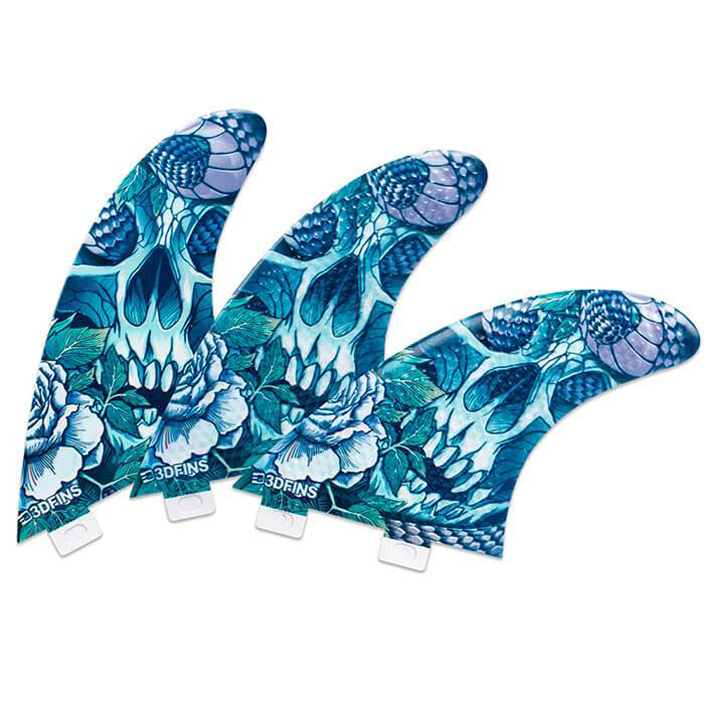 3D Fins - All Rounder Thruster - Large - Snake Pit (FCS1/Futures)