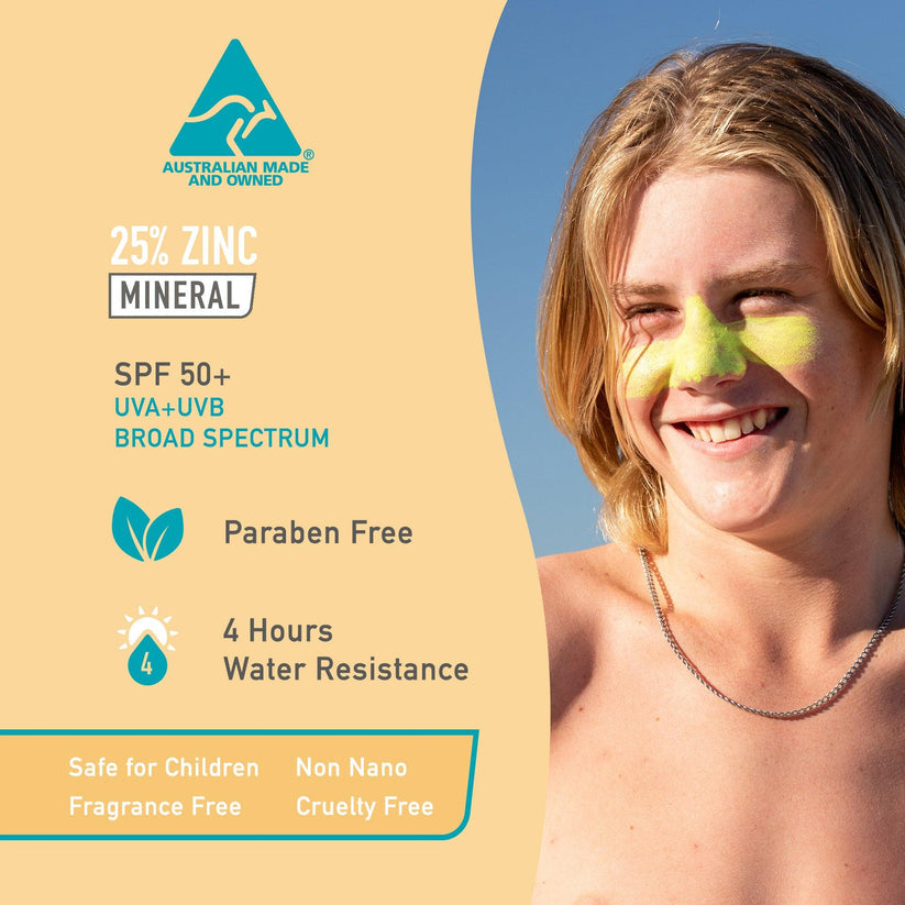 Sun zapper yellow zink stick 12g