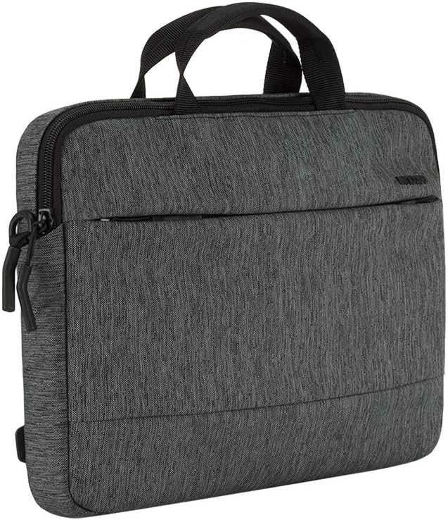 INCASE City Brief 16" Laptop Bag - Heather Black/Gunmetal