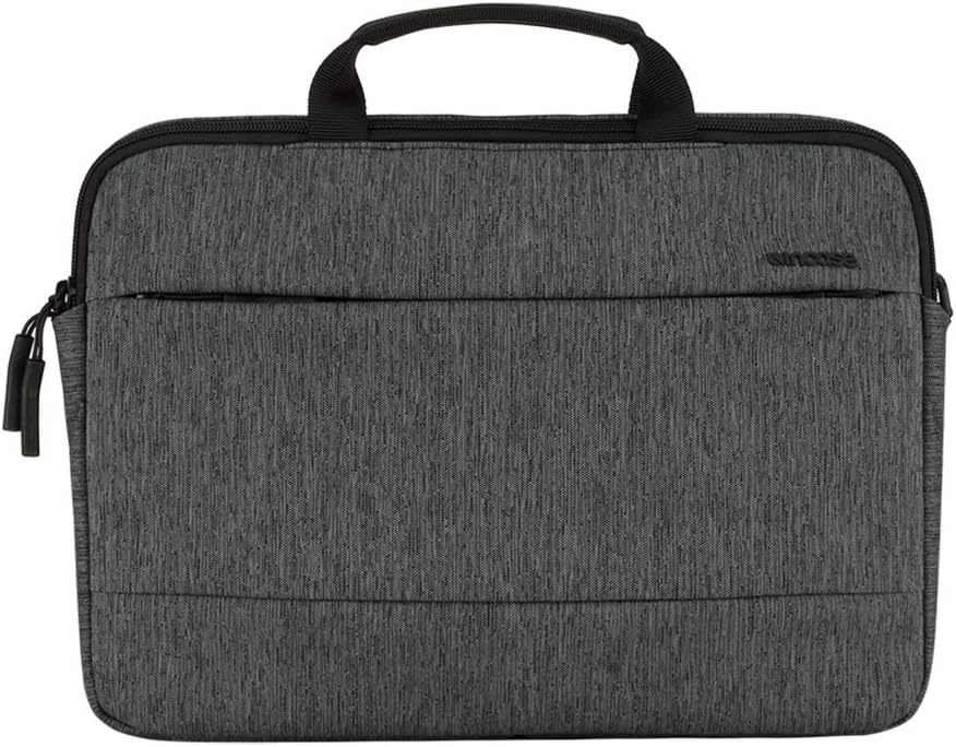 INCASE City Brief 16" Laptop Bag - Heather Black/Gunmetal