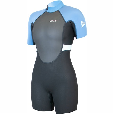 Alder - Impact Shortie 3mm / 2mm Back Zip - Womens GRAPHITE