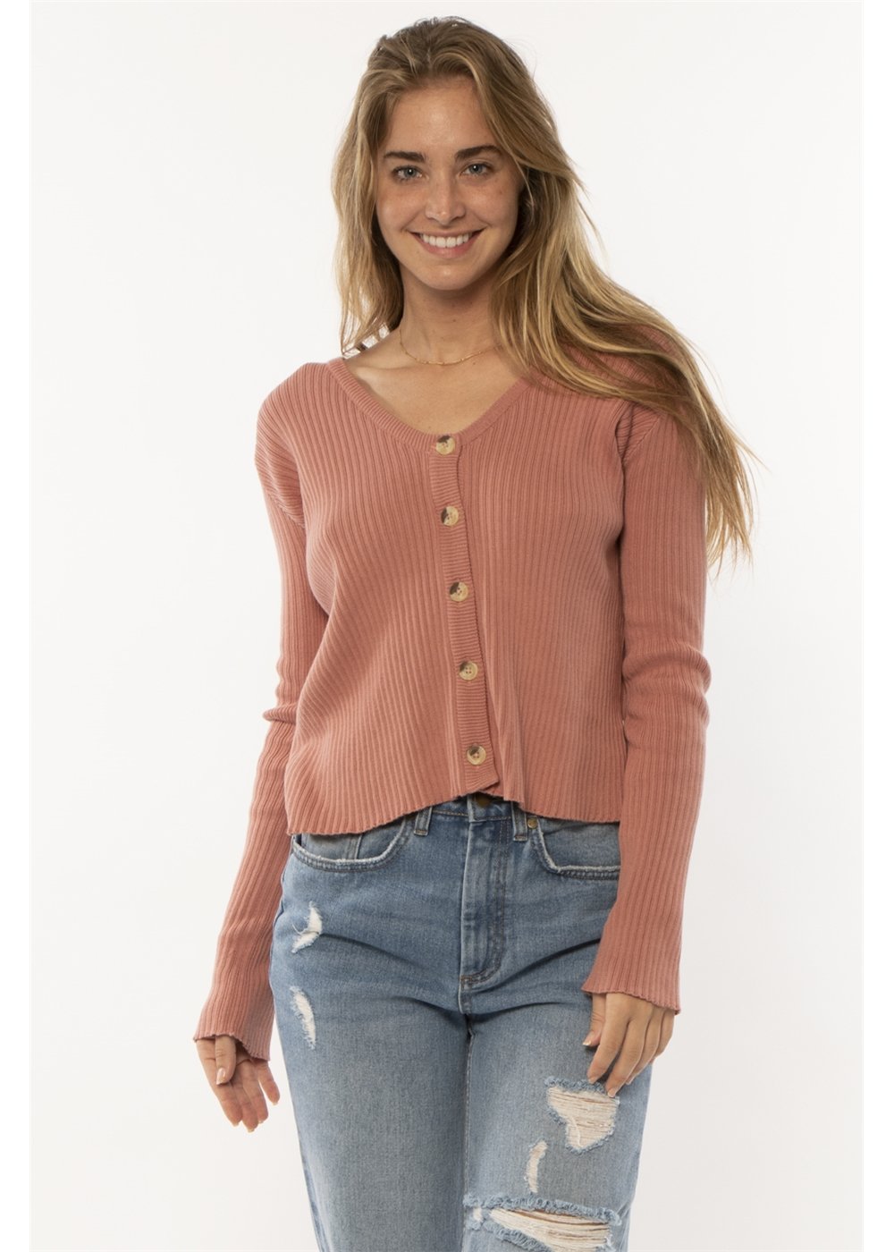 Sisstrevolution Sunburst Ls Knit Top
