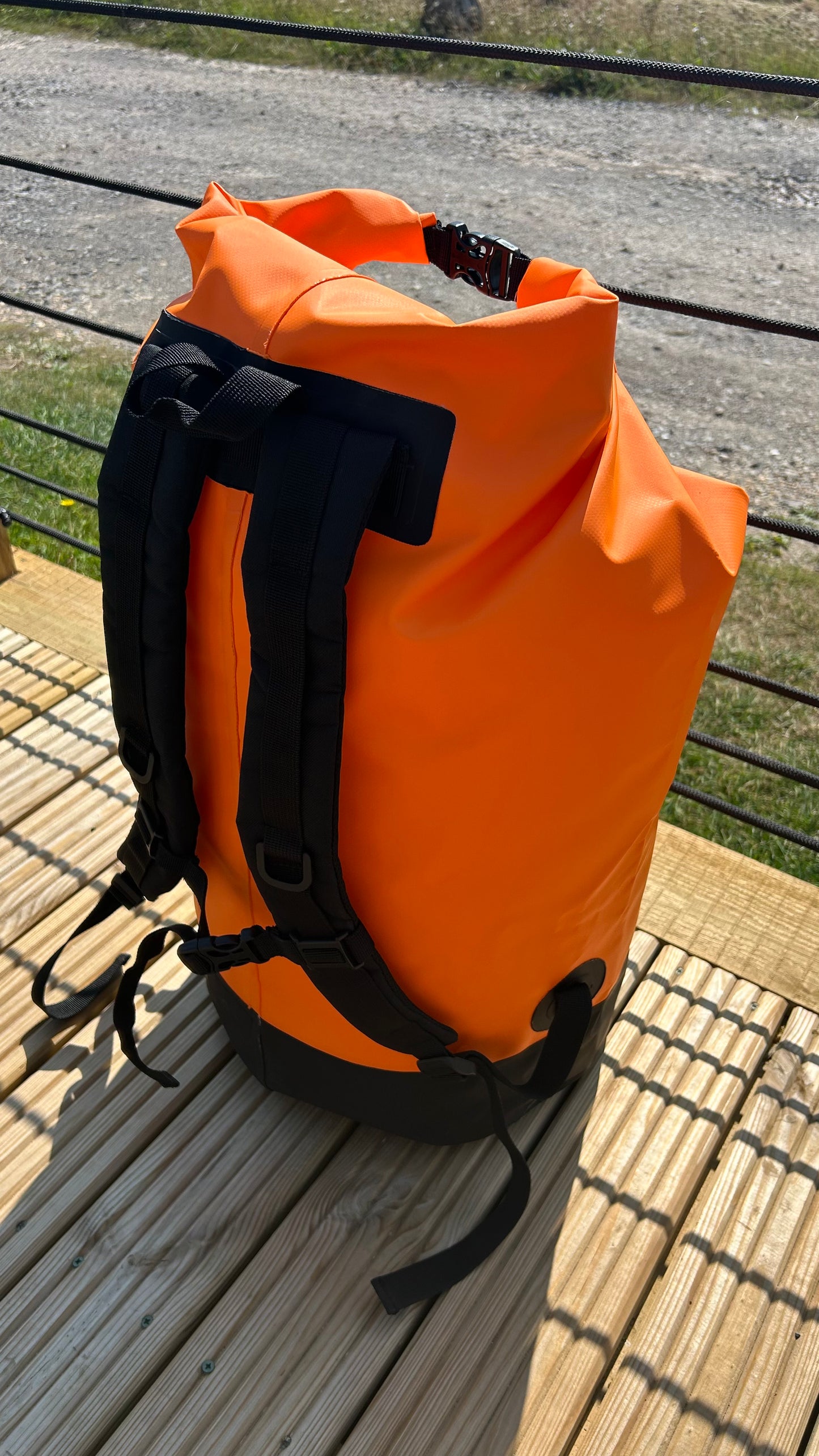 80ltr Global Dry Bag - Back Pack Style with reinforced adjustable straps.