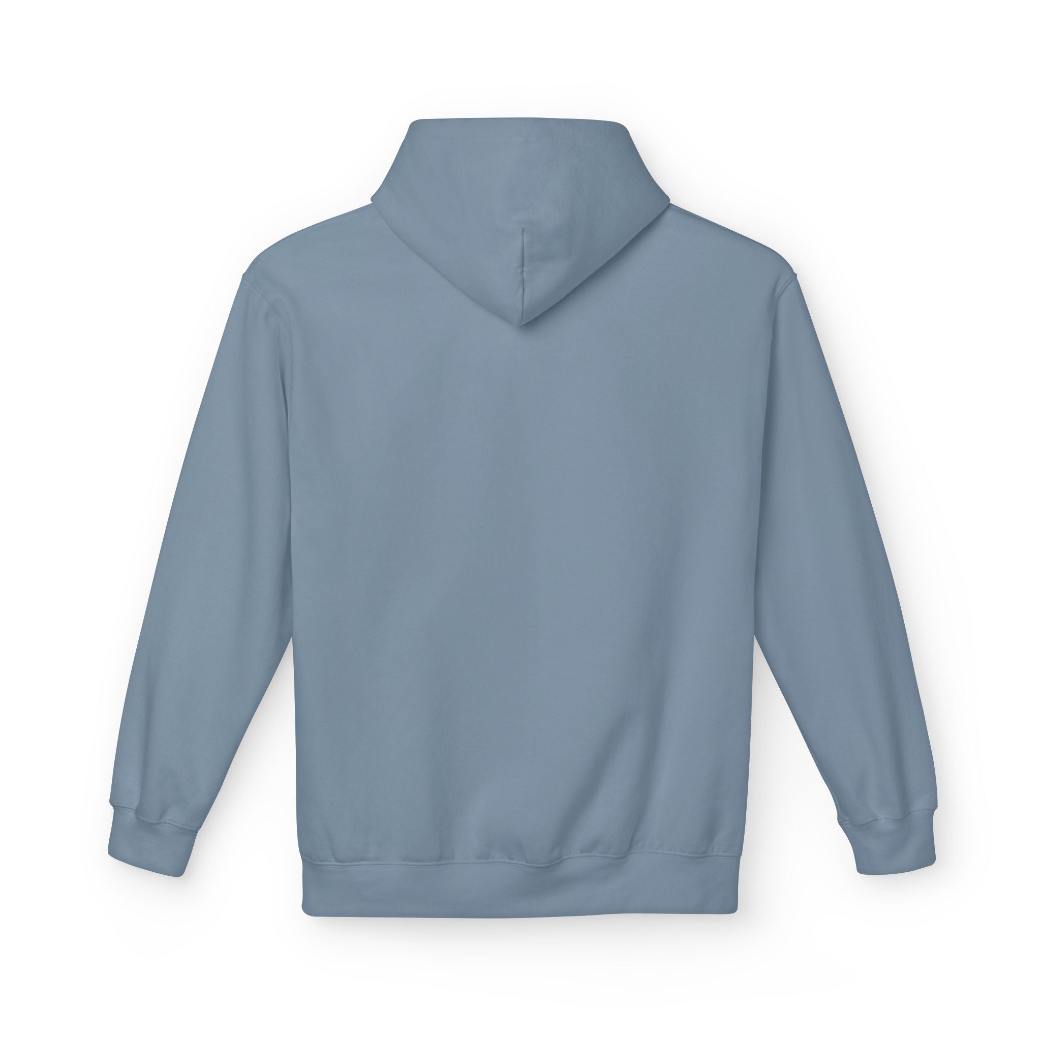 Porthcawl Marine Logo - Stone Blue Ladies Fleece Hoodie