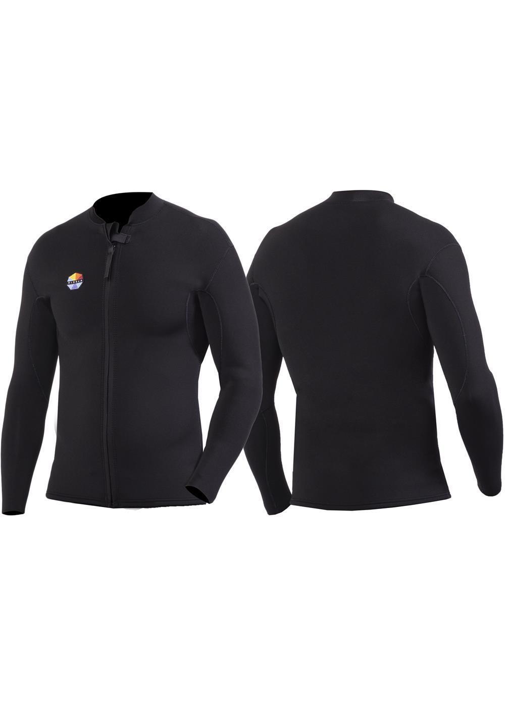 Vissla Solid Sets 2mm Front Zip L/S Wetsuit Jacket